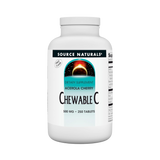 Source Naturals, Chewable C, Acerola Cherry, 500 Mg, 250 Fruit Tablets