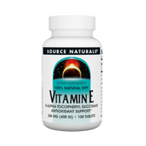 Source Naturals, Vitamin E, 400 IU, 100 Tablets