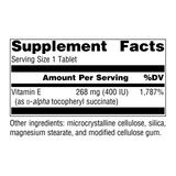 Source Naturals, Vitamin E, 400 IU, 250 Tablets