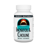 Source Naturals, Inositol & Choline, 800 Mg, 50 Tablets