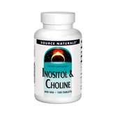 Source Naturals, Inositol & Choline, 800 Mg, 100 Tablets