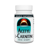 Source Naturals, Acetyl L-Carnitine, 500 Mg, 30 Tablets