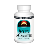 Source Naturals, Acetyl L-Carnitine, 500 Mg, 60 Tablets