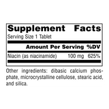 Source Naturals, Niacinamide, B-3, 100 Mg, 100 Tablets