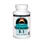 Source Naturals, Niacinamide, B-3, 100 Mg, 250 Tablets
