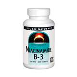 Source Naturals, Niacinamide, B-3, 100 Mg, 250 Tablets