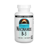 Source Naturals, Niacinamide B-3, 1500 Mg, 100 Tablets