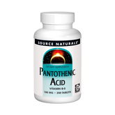 Source Naturals, Pantothenic Acid, 250 Mg, 100 Tablets