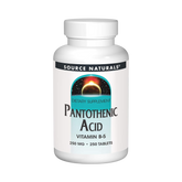 Source Naturals, Pantothenic Acid, 250 Mg, 250 Tablets