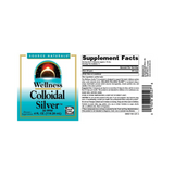 Source Naturals, Wellness Colloidal Silver, 30 Ppm, 4 Oz Liquid