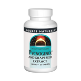 Source Naturals, Pycnogenol and Grape Seed Extract, 100 Mg, 30 Tablets