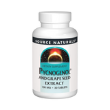 Source Naturals, Pycnogenol and Grape Seed Extract, 100 Mg, 30 Tablets