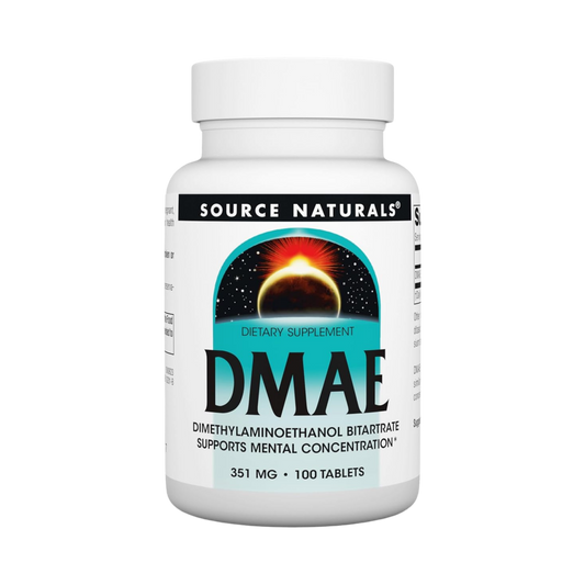 Source Naturals, DMAE, 350 Mg, 100 Capsules