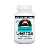 Source Naturals, Charcoal, 260 Mg, 100 Capsules