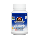 Source Naturals, Sleep Science Melatonin, 1 Mg, Orange 200 Lozenge