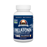 Source Naturals, Sleep Science Melatonin, 1 Mg, Orange 300 Lozenge