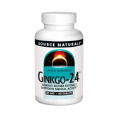 Source Naturals, Ginkgo-24, 40 Mg, 60 Tablets
