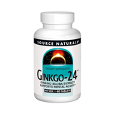Source Naturals, Ginkgo-24, 40 Mg, 60 Tablets