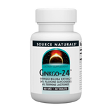 Source Naturals, Ginkgo 24 Ginkgo Biloba Ext, 60 Mg, 60 ct