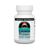 Source Naturals, Chromium Picolinate, 200 Mcg, 60 Tablets