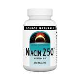 Source Naturals, Niacin 250, 250 Tablets