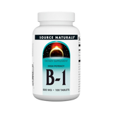 Source Naturals, B-1, High Potency, 500 Mg, 100 Tablets