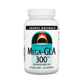 Source Naturals, Mega-GLA 300, 60 Softgels