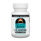 Source Naturals, Acetyl L-Carnitine, 250 Mg, 60 Tablets