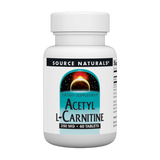 Source Naturals, Acetyl L-Carnitine, 250 Mg, 60 Tablets