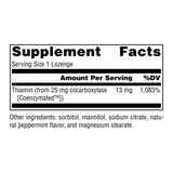 Source Naturals, Coenzymated B-1, 30 Peppermint Lozenge