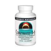 Source Naturals, Coenzymated, B-6, 25 Mg, 30 Peppermint Lozenge