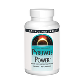 Source Naturals, Pyruvate Power, 750 Mg, 90 Capsules