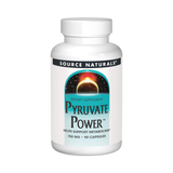 Source Naturals, Pyruvate Power, 750 Mg, 90 Capsules