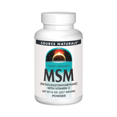Source Naturals, MSM with Vitamin C, 8 Oz Powder