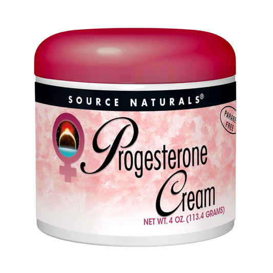 Source Naturals, Progesterone Cream, 4 Oz Jar