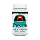 Source Naturals, Colostrum, 650 Mg, 30 Tablets