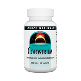 Source Naturals, Colostrum, 650 Mg, 60 Tablets