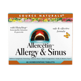 Source Naturals, Allercetin, Allergy & Sinus, 48 Tablet