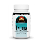 Source Naturals, Taurine, 500 Mg, 60 Tablets