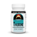 Source Naturals, Taurine, 500 Mg, 60 Tablets