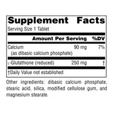 Source Naturals, Glutathione, Reduced, 250 Mg, 60 Tablets