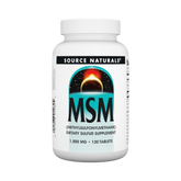 Source Naturals, MSM with Vitamin C, 1000 Mg, 120 Tablets
