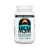 Source Naturals, MSM with Vitamin C, 1000 Mg, 120 Tablets