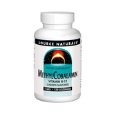 Source Naturals, MethylCobalamin, 1 Mg, 120 Cherry Lozenge
