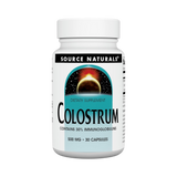 Source Naturals, Colostrum, 500 Mg, 30 Capsules