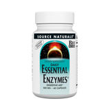 Source Naturals, Essential Enzymes Daily, 500 Mg, 60 Vegi Capsules