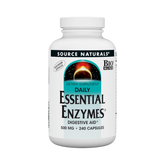 Source Naturals, Essential Enzymes Daily, 500 Mg, 240 Vegi Capsules