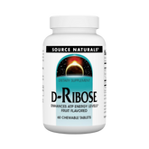 Source Naturals, D-Ribose, 60 Fruit Chewables