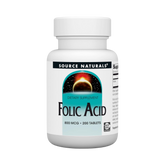 Source Naturals, Folic Acid, 800 Mcg, 200 Tablets