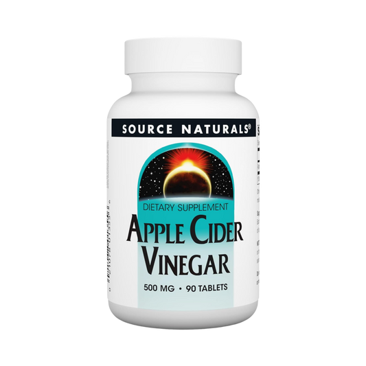 Source Naturals, Apple Cider Vinegar, 500 Mg, 90 Tablets